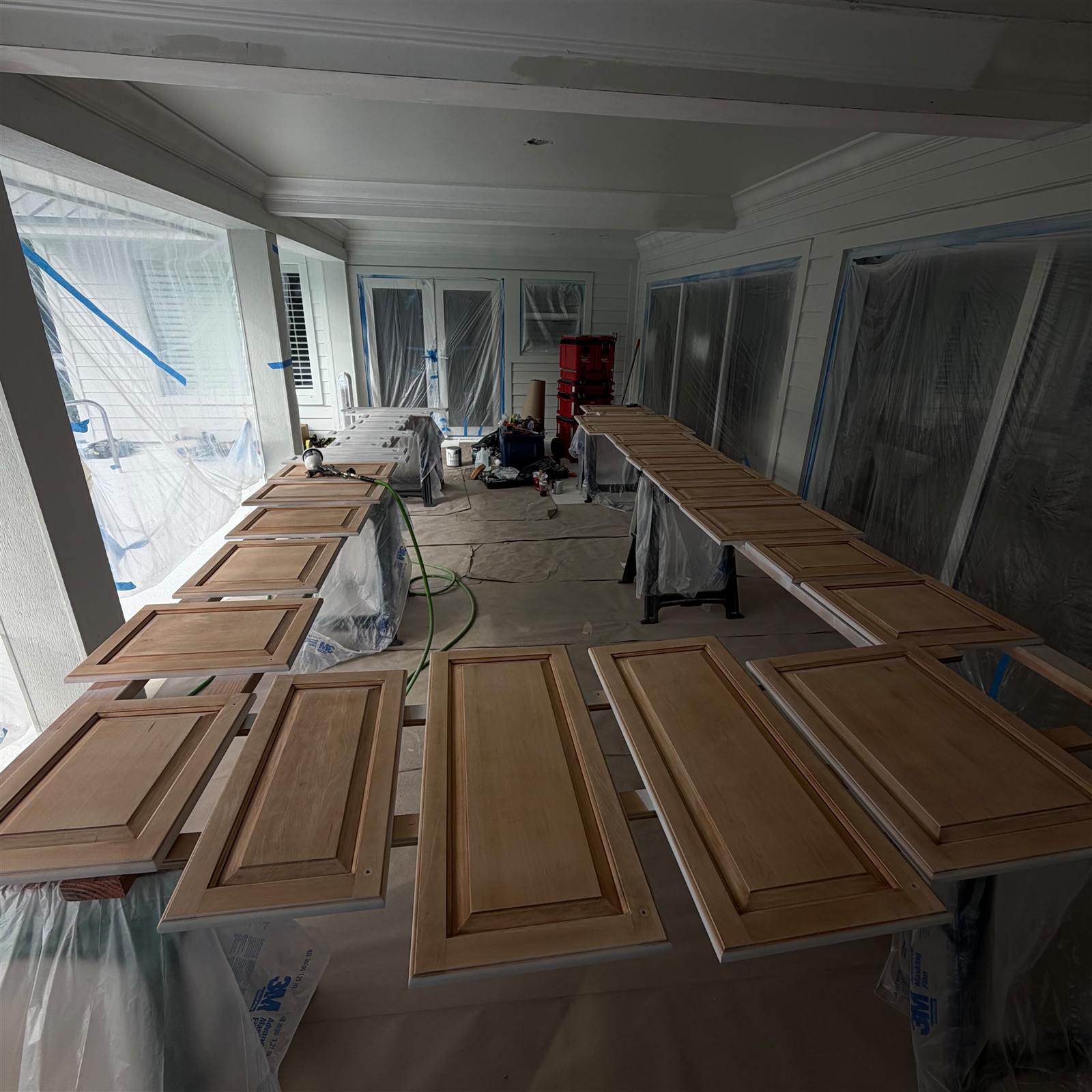 Kitchen before refinishing